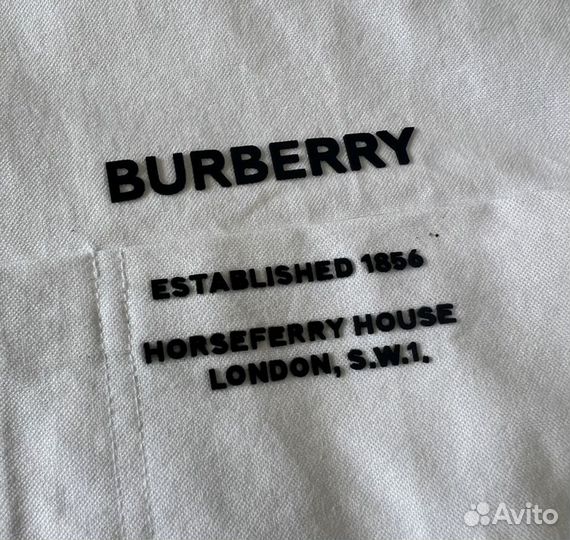 Футболка поло burberry