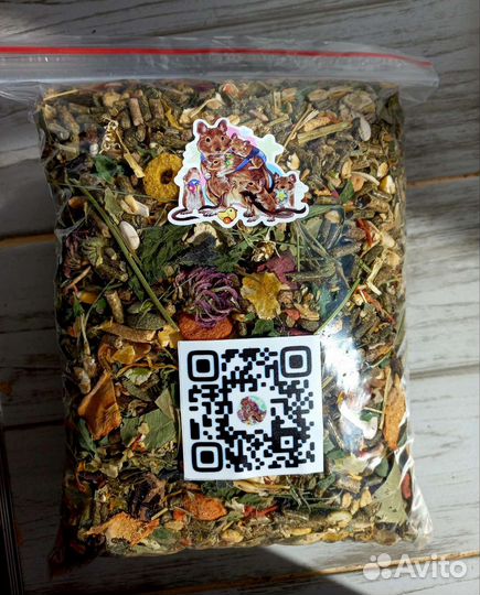 Корм для дегу/шиншилл/ для грызунов