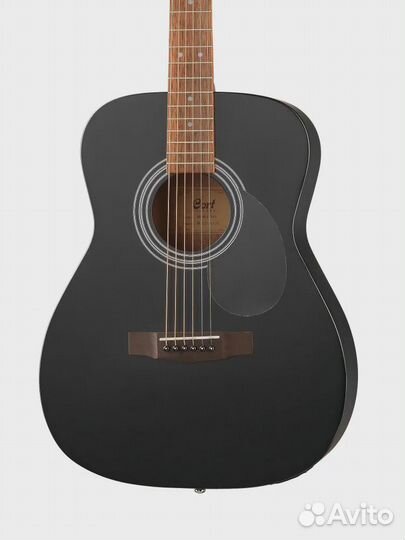 Электро-акустическая гитара Cort AF510E-BKS