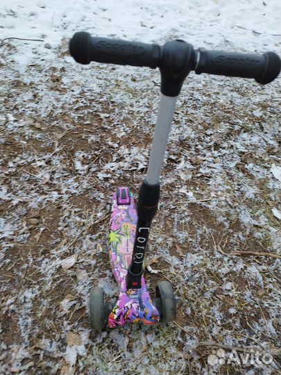 Самокат детский трехколесный бу