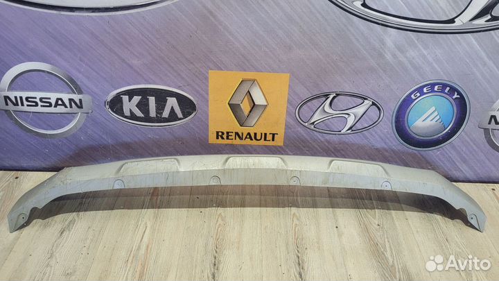 Спойлер бампера накладка Renault kaptur