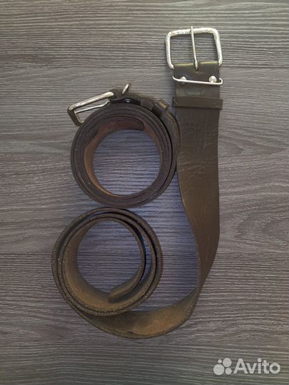 Ремень мужской кожаный
