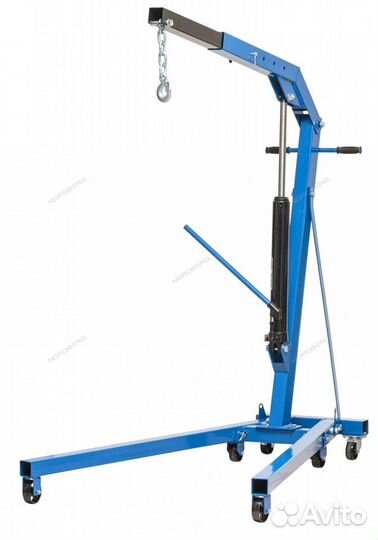 Кран гидравлический складной, г/п 1 т nordberg