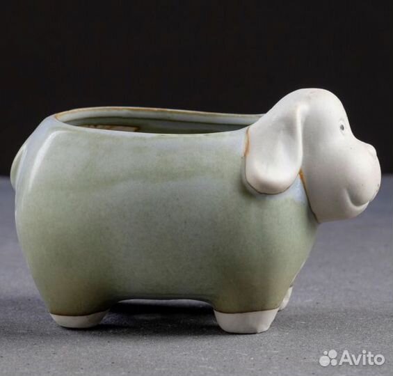 Кашпо Собачка