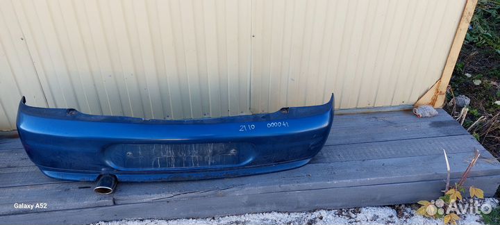 Задний бампер Ваз 2110