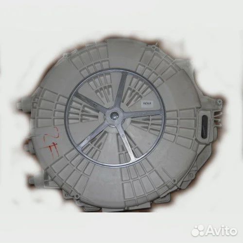 Бак в сборе с барабаном и шкивом 40L для стиральны