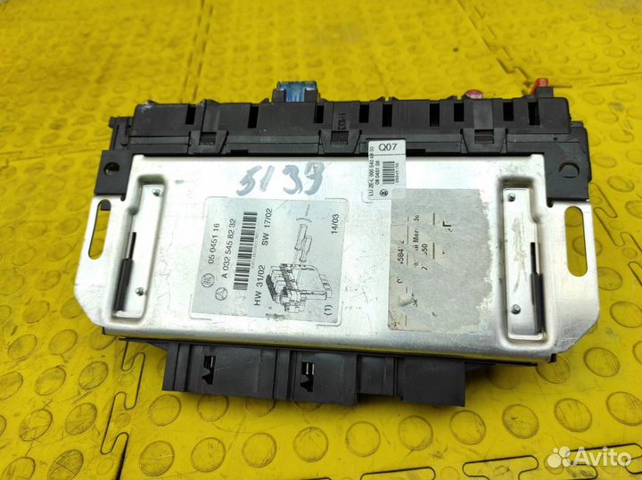 Блок SAM Mercedes-Benz W220 M112.972 3.7 2003