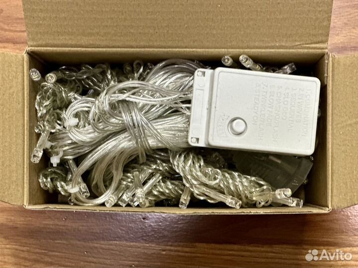 Гирлянда штора 3 на 2