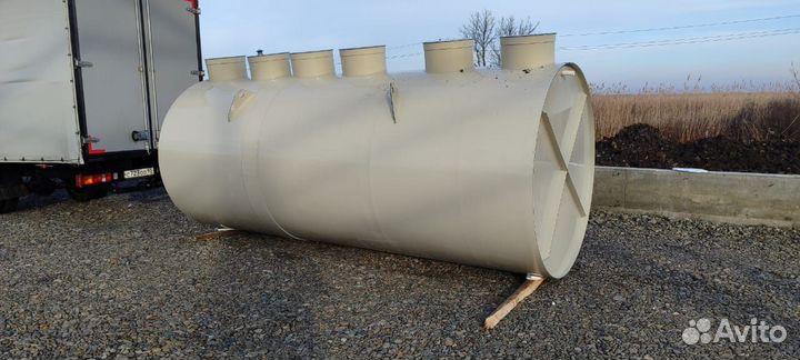 Новый септик Гелион 600 с установкой