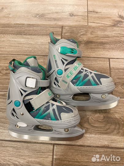 Коньки раздвижные размер 30-33