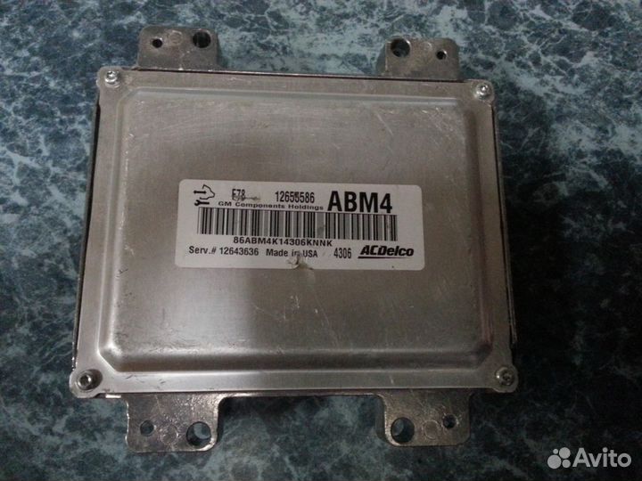 Новый блок управления двигателем Opel, Chevrolet