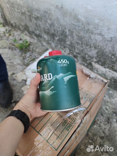 Газовый баллон туристический