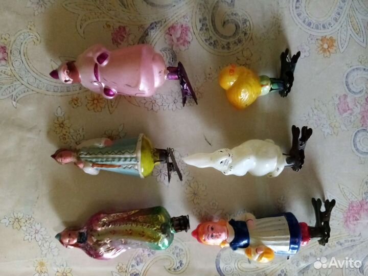 Елочные игрушки СССР