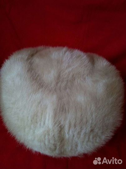 Шапка норковая женская