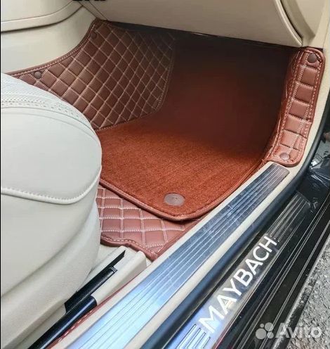 Автомобильные 3D коврики из экокожи 3Д автоковрики