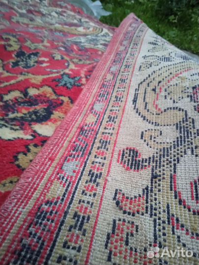 Отличный шикарный натуральный шерстяной ковёр