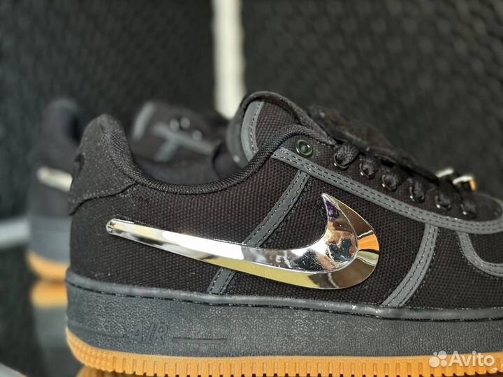 Кроссовки nike air force 1 travis scott