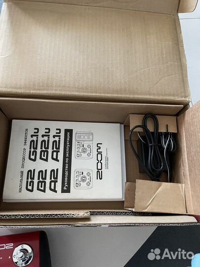 Гитарный процессор zoom B2.1u