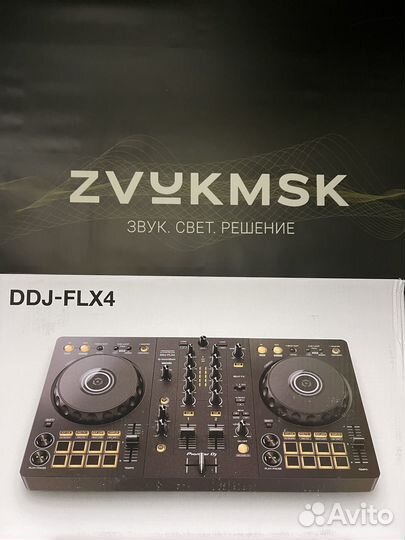 Pioneer DDJ-FLX4 контроллер