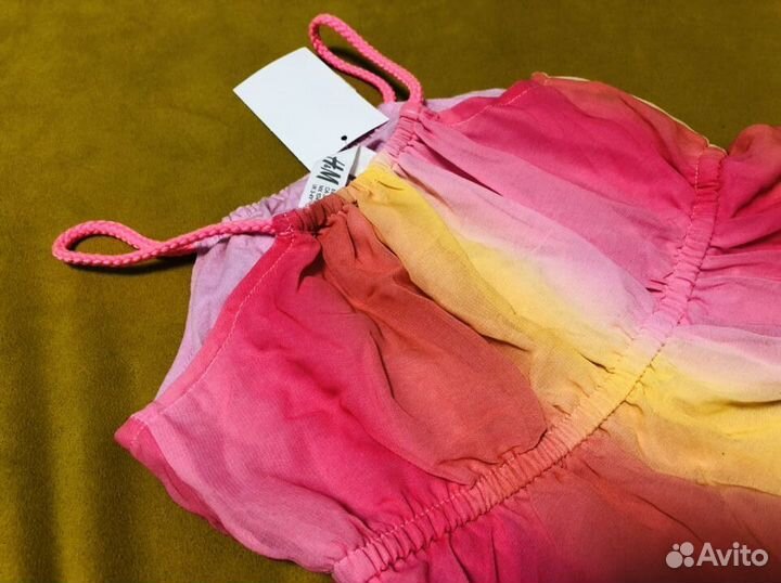 Летнее платье для девочек H&M 104р