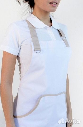 Чёрный китель поварской женский оптом