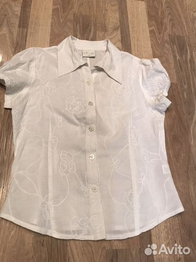 Школьные блузки для девочки 140 146