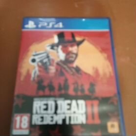 Диск на ps4 rdr2