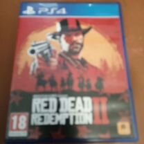 Диск на ps4 rdr2