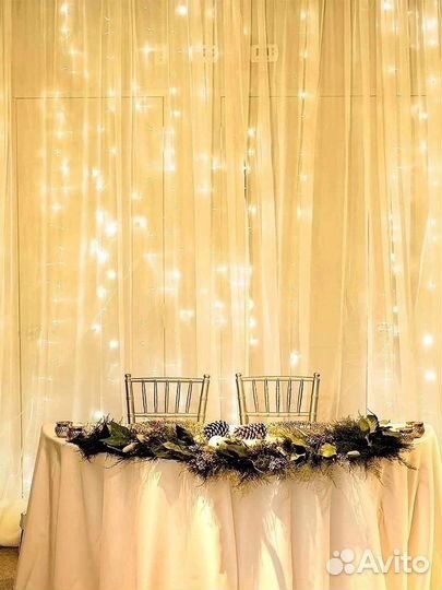 Гирлянда штора