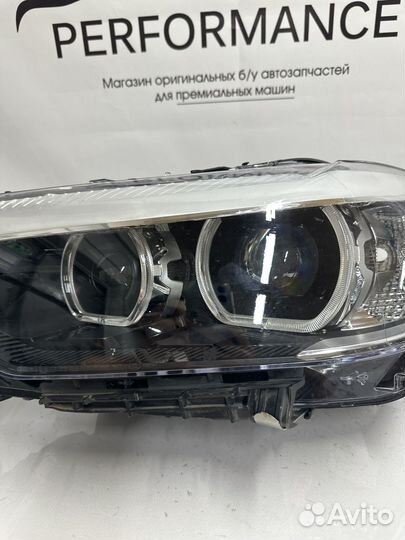 Левая фара LED Лэд на BMW G30 Г30 дорестайлинг