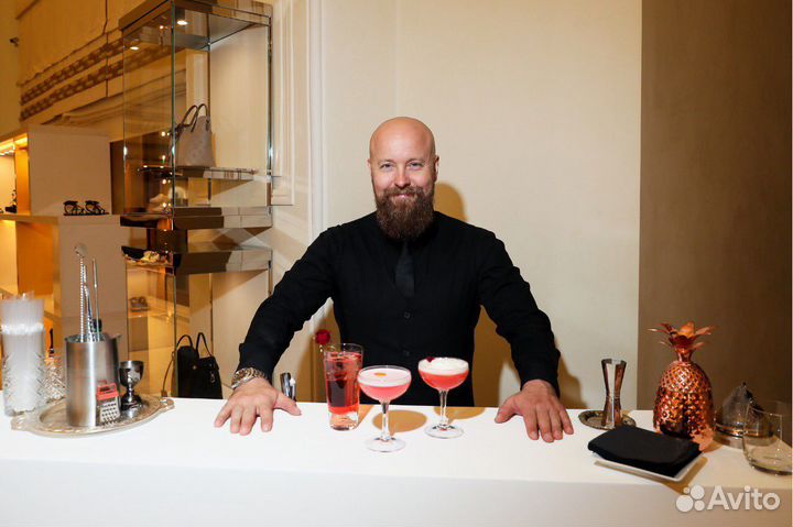 Выездной бар москва бармен на мероприятие заказать