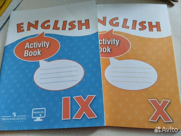 Рабочая тетрадь(aktivity book) 9- 10 класс