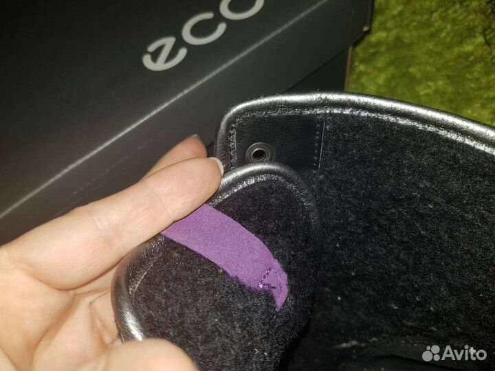 Ботинки Ecco Gore -tex,кожа,мембрана