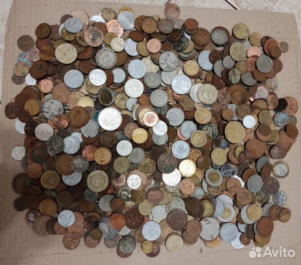 Монеты мира на вес