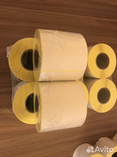 Термоэтикетки 75х120