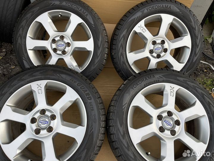 Колеса 17 5/108 зима липучка