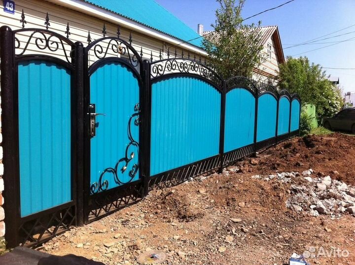 Кованые ворота