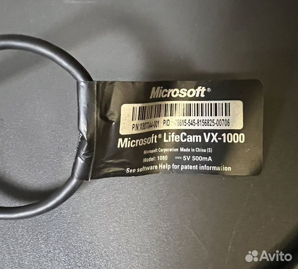 Веб-камера Microsoft vx-1000