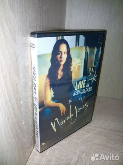 Norah Jones. Live in New Orleans.DVD диск.Лицензия