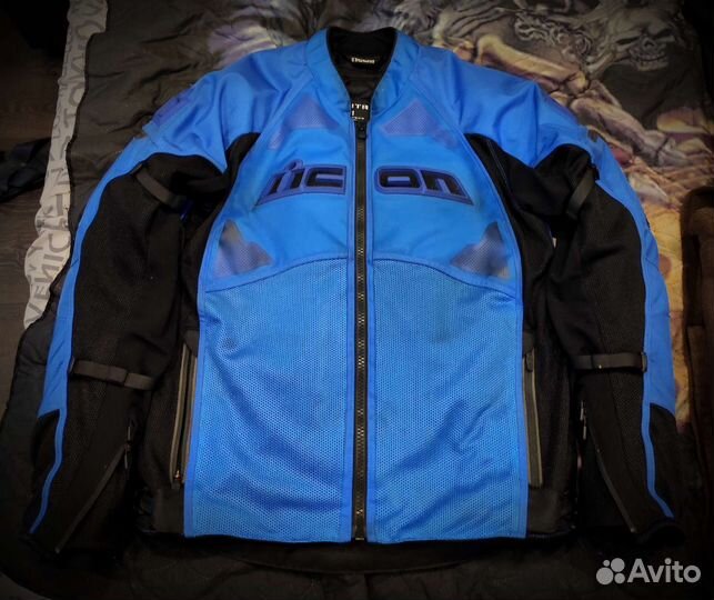 Мотокуртка icon contra 2