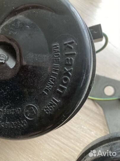 Сигналы звуковые (улитки) контракт