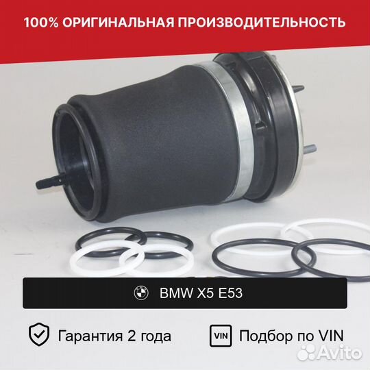 Пневмобаллон для BMW X5 E53 (1999—2003) Передний