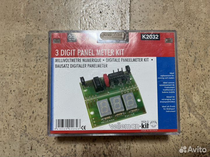 Вольтметр K2032 Velleman
