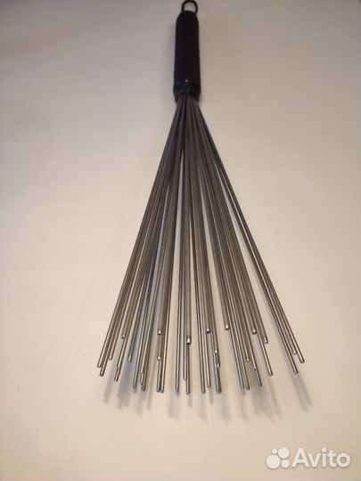 Даосский веник стальной, массажный 3.0мм. Богатырь