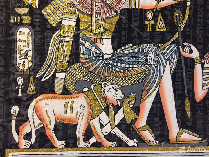 Картина на папирусе 