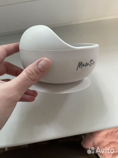 Детская тарелка mamsis на присоске