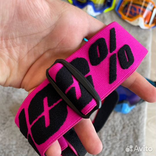 Очки для мотокросс эндуро 100 + линза