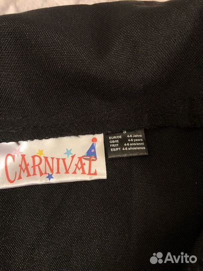 Карнавальный костюм пожарного