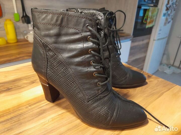 Ботильоны демисезонные (Вестфалика, натур.кожа)