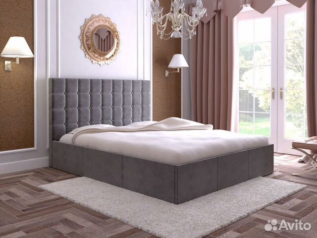 Кровать Эва 1600 с ПМ